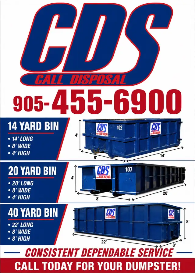 Disposal Bins For Rental