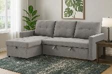 ️ MULTI-FUNCTIONAL PULL-OUT SOFA SECTIONAL — SALE!