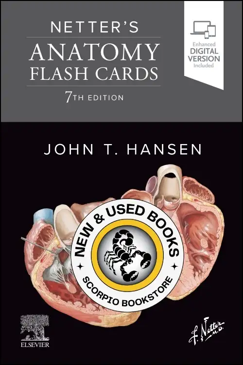 Netter's Anatomy Flash Cards 7th Edition Hansen 9780443378157