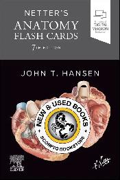 Netter's Anatomy Flash Cards 7th Edition Hansen 9780443378157