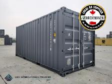 Shipping Container 20ft New One-Trip Grey Colour Seacan Storage
