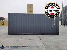 Shipping Container 20ft New One-Trip Grey Colour Seacan Storage - Photo 3