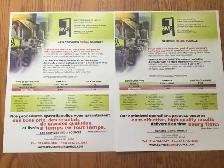 Camelots de Porte a Porte/Door to door flyer distributors - Photo 2
