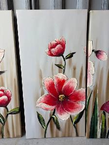 4 Paintings on Canvas - Photo 4
