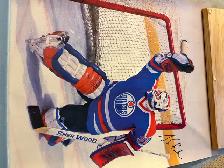 Group of Six vintage goalie posters - Photo 4