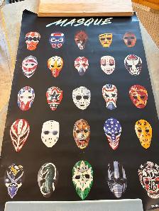 Group of Six vintage goalie posters - Photo 6