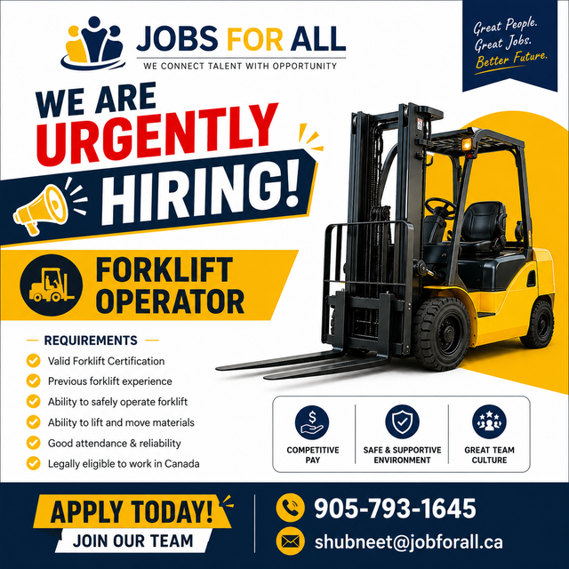 Forklift Operator
