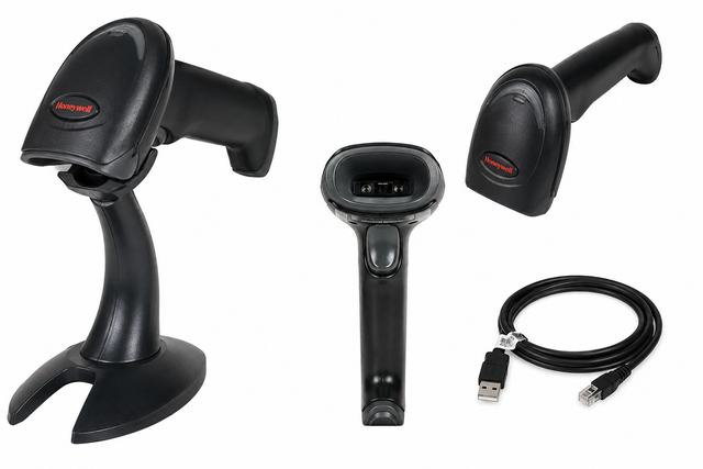 NEW Honeywell Voyager 1202G-2USB-5-N Wireless Bluetooth scanner