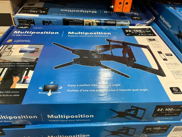 BNIN - multi position 100" tv mount