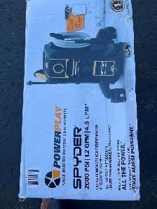 BNIB - spider 2000 PSI pressure washer