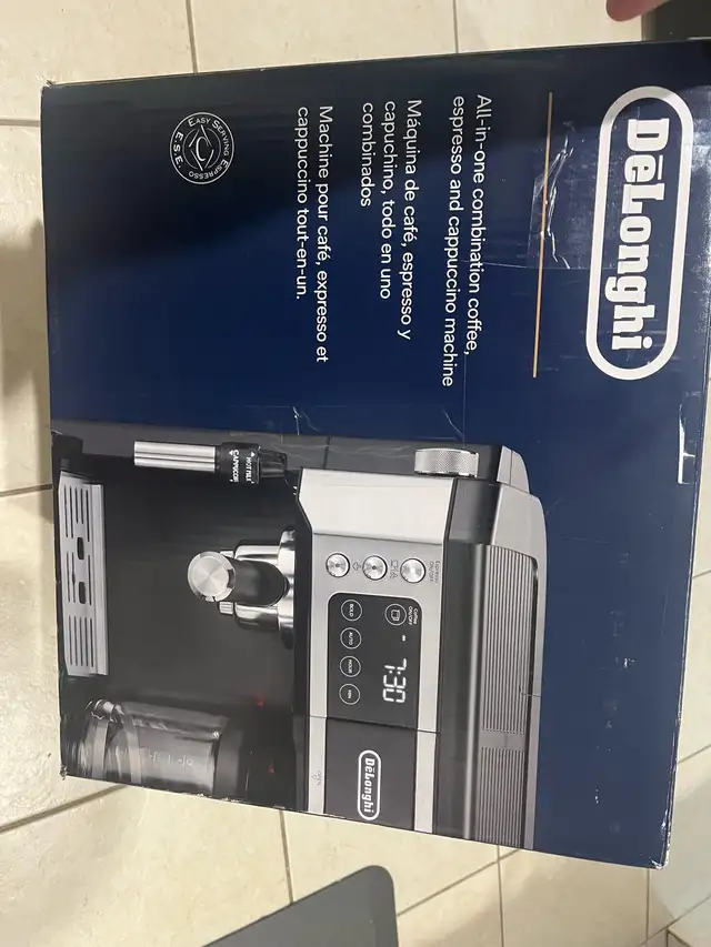 BNIB - Delonghi espresso coffee machine
