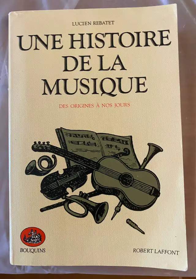 Une histoire de la musique – Lucien Rebatet – 900 pages