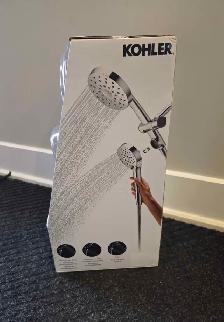 BNIB- kohler 3 in 1 prone shower head