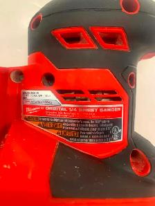 Milwaukee M18 2649-20 Cordless Orbital 1/4 Sheet Sander - Photo 3