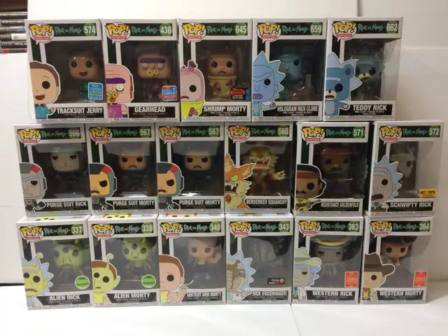 Rick and Morty FUNKO POPS