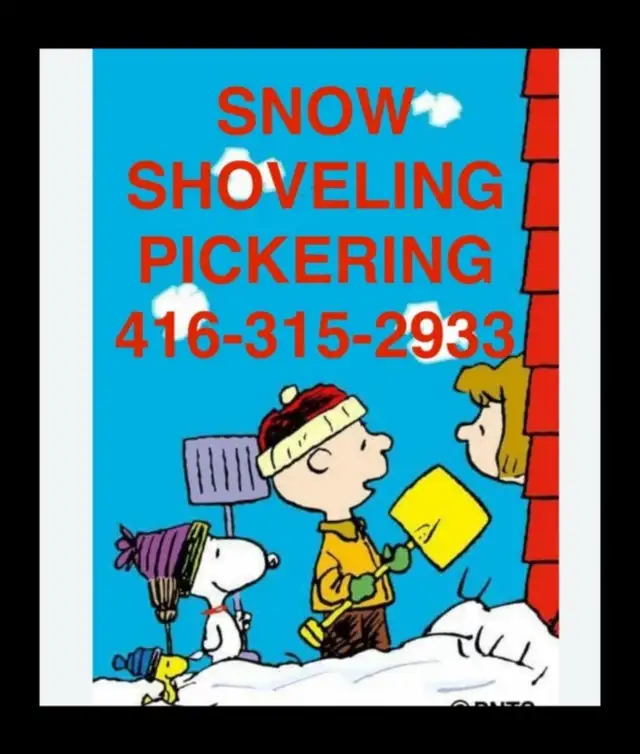 SNOWBLOWER SNOW SHOVEL DRIVEWAY PICKERING