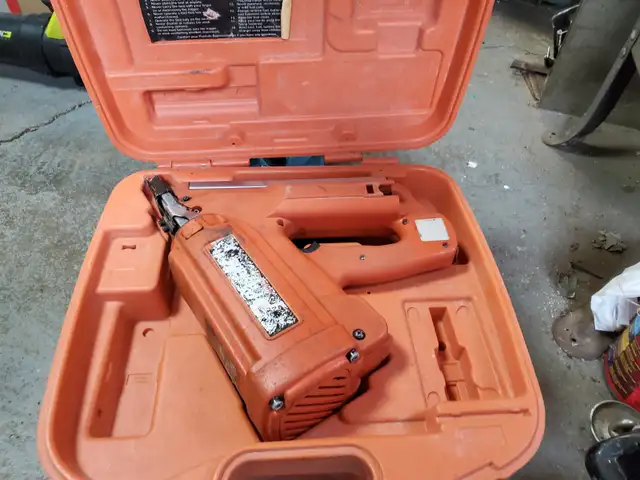 TWO PASLODE NAILERS WITH GOOD BATTERY