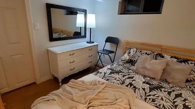 Furnished 1 Bedroom Basement