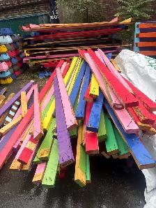 Assorted Painted Lumber