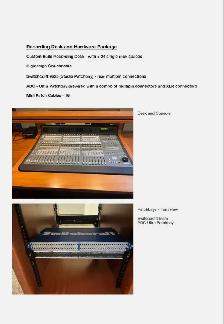 Digidesign C24   Custom Studio Desk & Patchbay Package - Photo 2