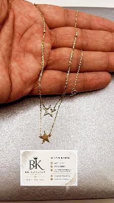 10K  yellow Gold Necklace  # R 24 - Photo 4