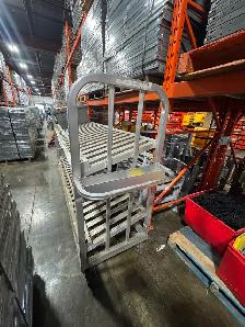 Used aluminum order picking cart. - Photo 3