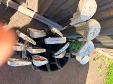 LH golf set with bag and golf balls and tees for sale for $80 - Photo 2