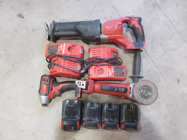 Milwaukee Tool Kit with batteries