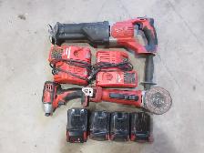 Milwaukee Tool Kit with batteries