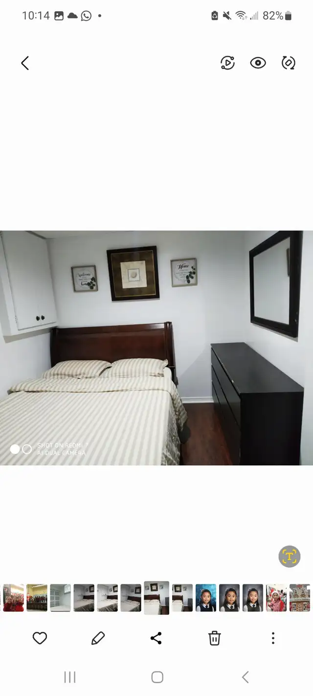 $699  private basement bedroom