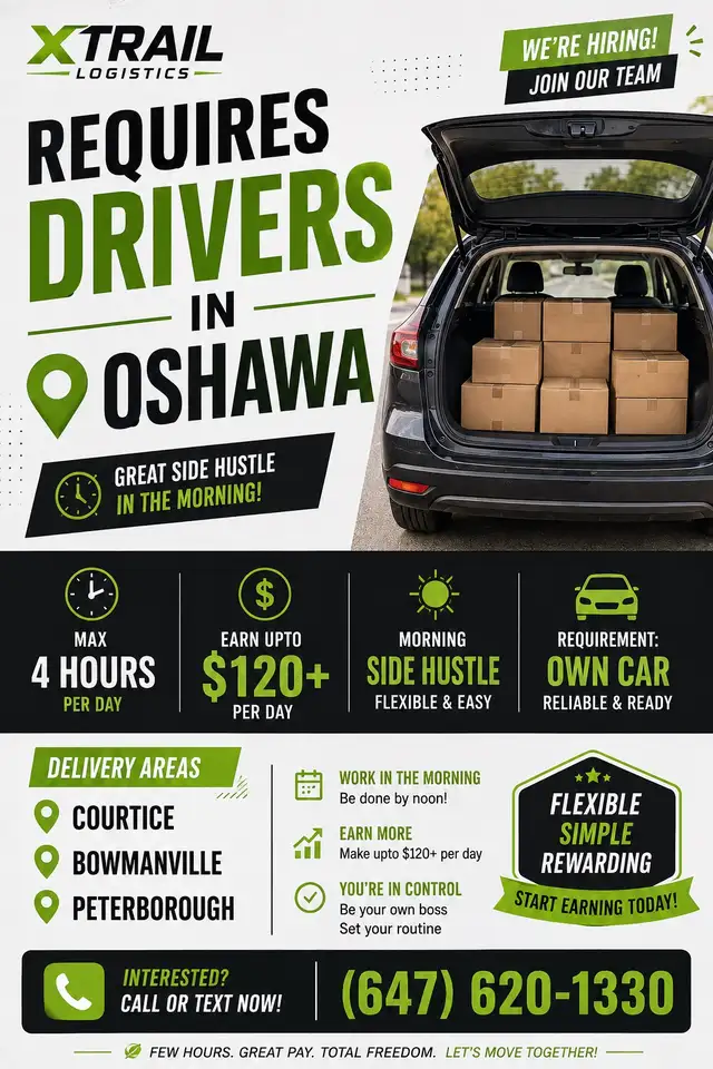 work in Oshawa