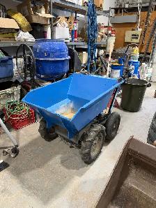 POWER FIST 4WD Self-Propelled Wheelbarrow / Mini Dumper – 300KG - Photo 7