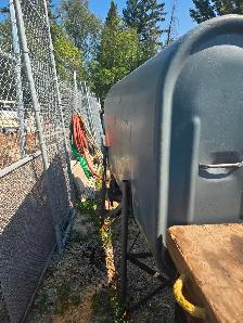 1000L Oval Steel Storage Tank with Stand — $850 OBO - Photo 3