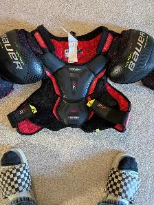 Bauer shoulder pads