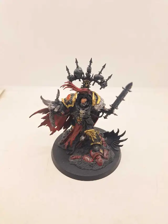 Warhammer 40k Black Legion Abbadon The Despoiler Part Painted