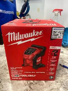 Milwaukee 2475-20 Compact Inflator @ Cashopolis!!