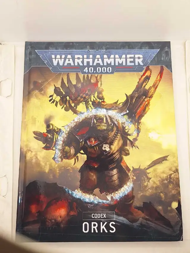 Warhammer 40k 10th edition ork Codex no code