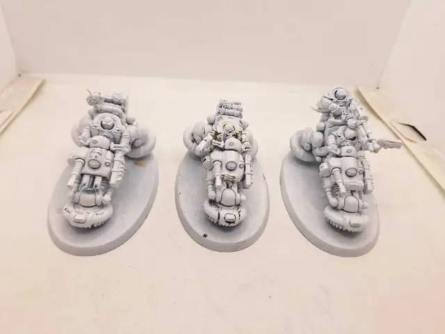 Warhammer 40k Leagues of Votann 3 Stripped to Primer Pioneers