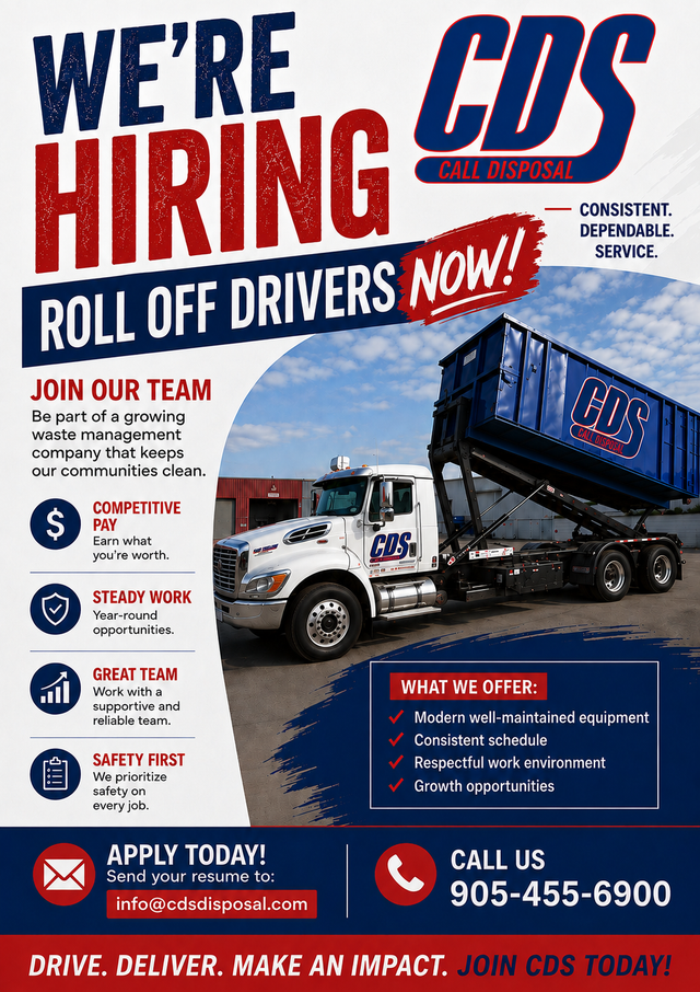Hiring Roll-Off Drivers