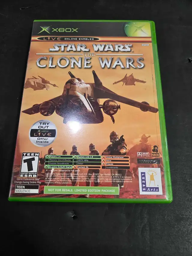Xbox Brand New Clone Wars