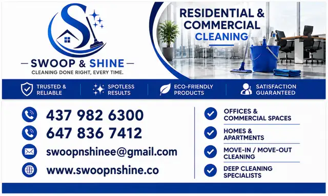 Swoop & Shine Cleaning Services