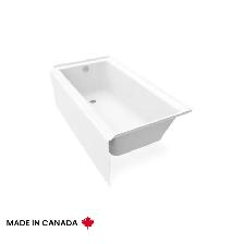 MAAX Rubix 6032 Bathtub - Brand New in Box - 60x32 Acrylic, Left - Photo 2