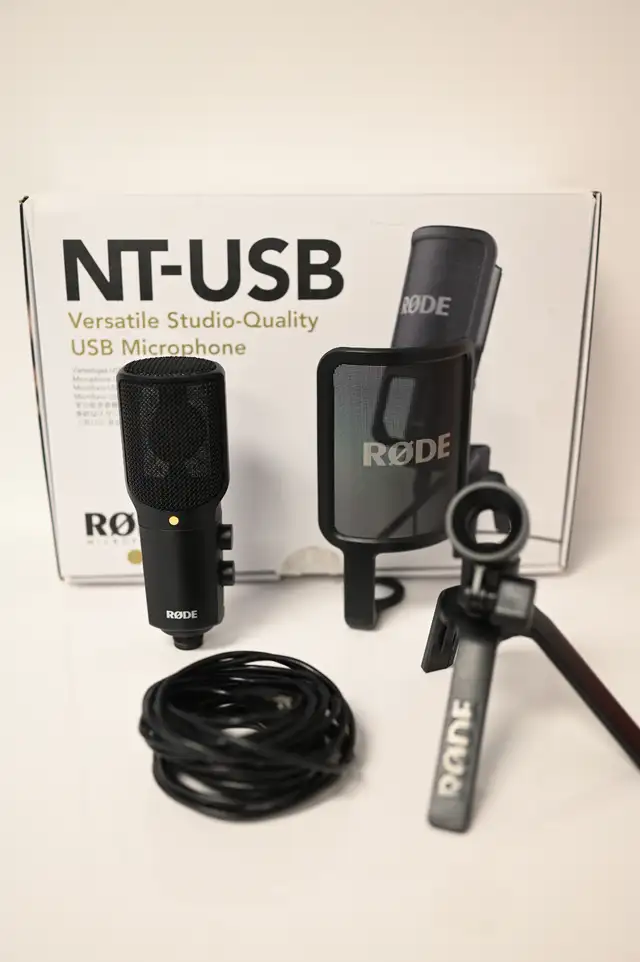 Rode NT-USB  USB Condenser Microphone USED in working condition