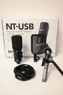 Rode NT-USB  USB Condenser Microphone USED in working condition