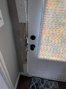 cracked door frame or door,  no problem contact uswe will repa - Photo 2