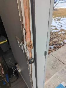 cracked door frame or door,  no problem contact uswe will repa - Photo 4