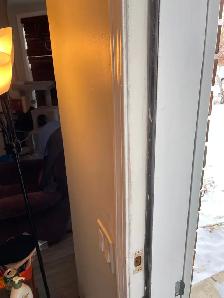 cracked door frame or door,  no problem contact uswe will repa - Photo 9