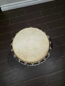 20' Hand-Carved Wooden Djembe Drum (9' Head) - Photo 2
