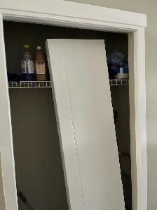 Selling -INSTALLING Primed white new Interior doors.  install . - Photo 5