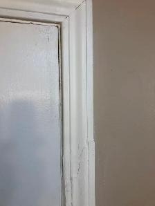 Threshold repair, door seal, Door closing problems, cracked door - Photo 3